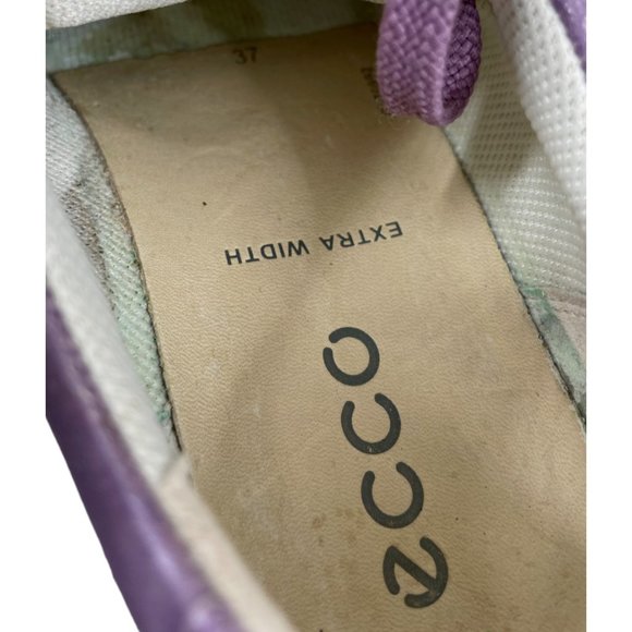 ECCO Women’s Hybrid II Purple Leather Spikeless Golf Shoes Size EU 37/US 6.5-7 - Picture 8 of 8